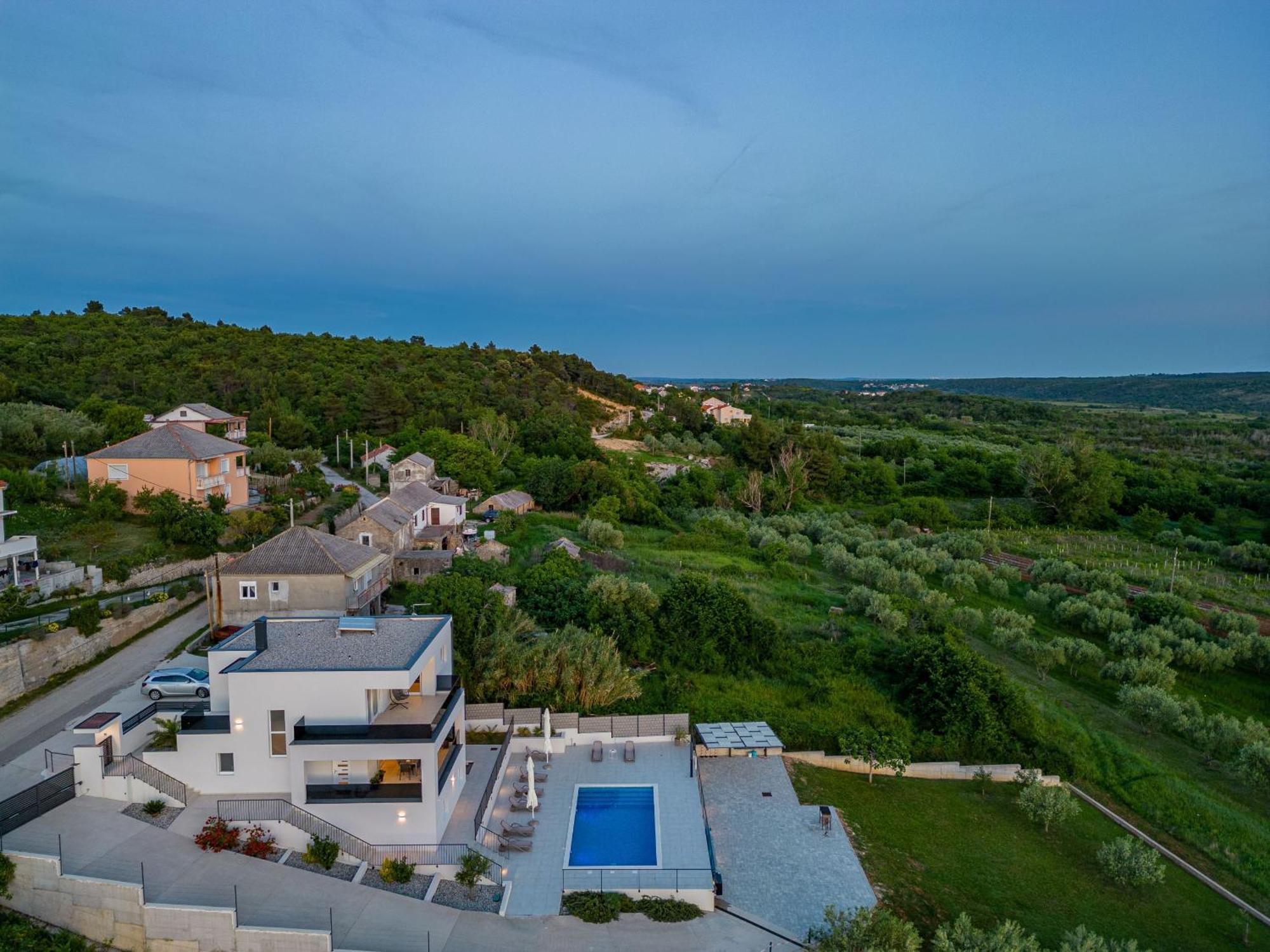 Villa Suton Zadarvillas Podvrsje Eksteriør billede